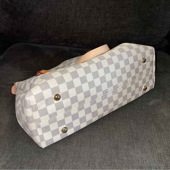 Checkered Designer Tote Bag - Picture 12 of 14